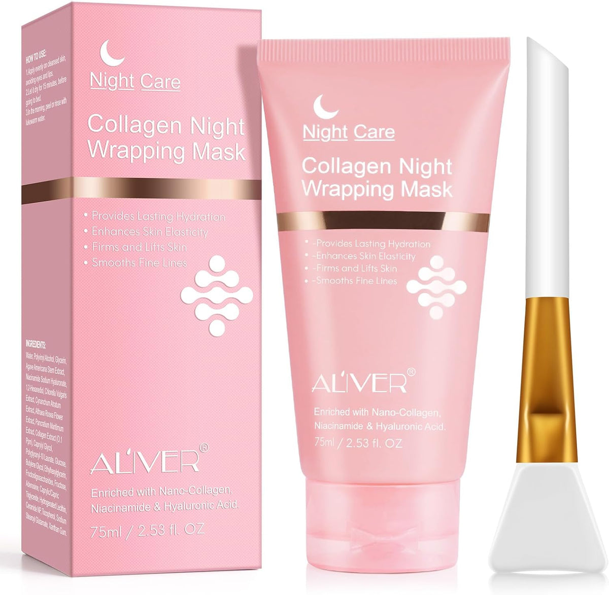 Aliver Collagen Night Wrapping Mask